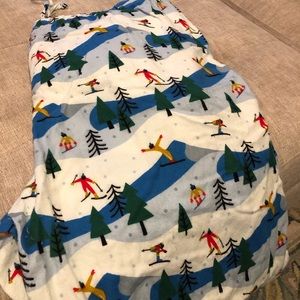 Hanna Anderson PJ pants - skiers - L